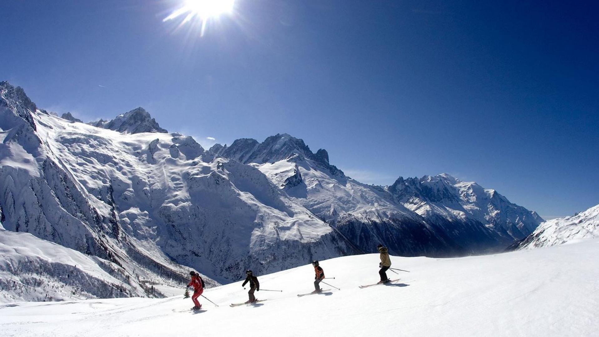 Apartment Blanc Neige 2 - Centre De Chamonix Bagian luar foto